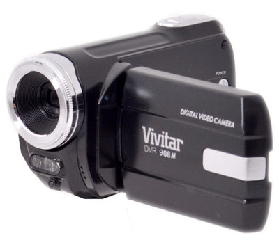 VIVITAR DVR908MFD Traditional Camcorder - Black VIVITAR DVR908MFD Traditional Camcorder - Black